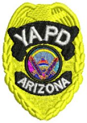 Yavapai-Apache Police Department Uniform Hat Embroidered Patch